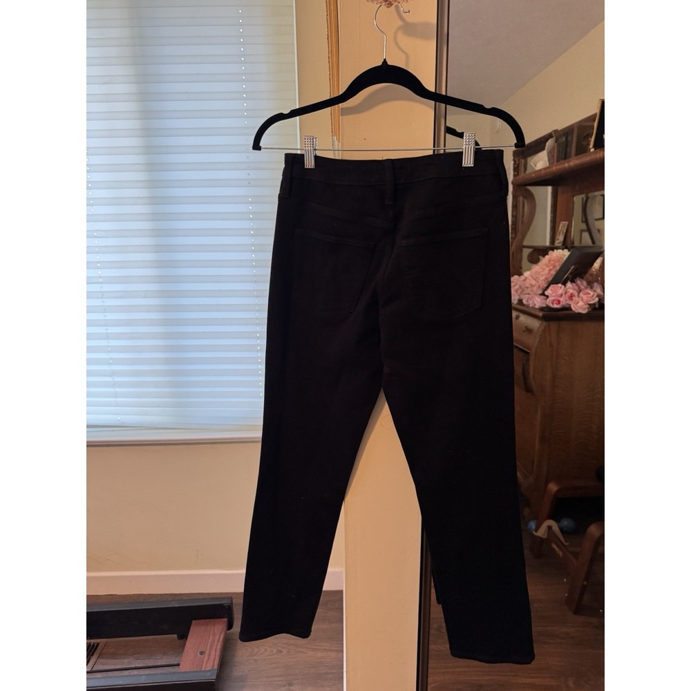 Universal Thread Black High Rise Slim Straight Jeans Size 2 / 26R - Picture 2 of 7